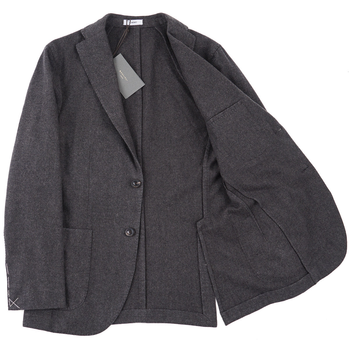 Boglioli Soft Flannel Wool K-Jacket - Top Shelf Apparel