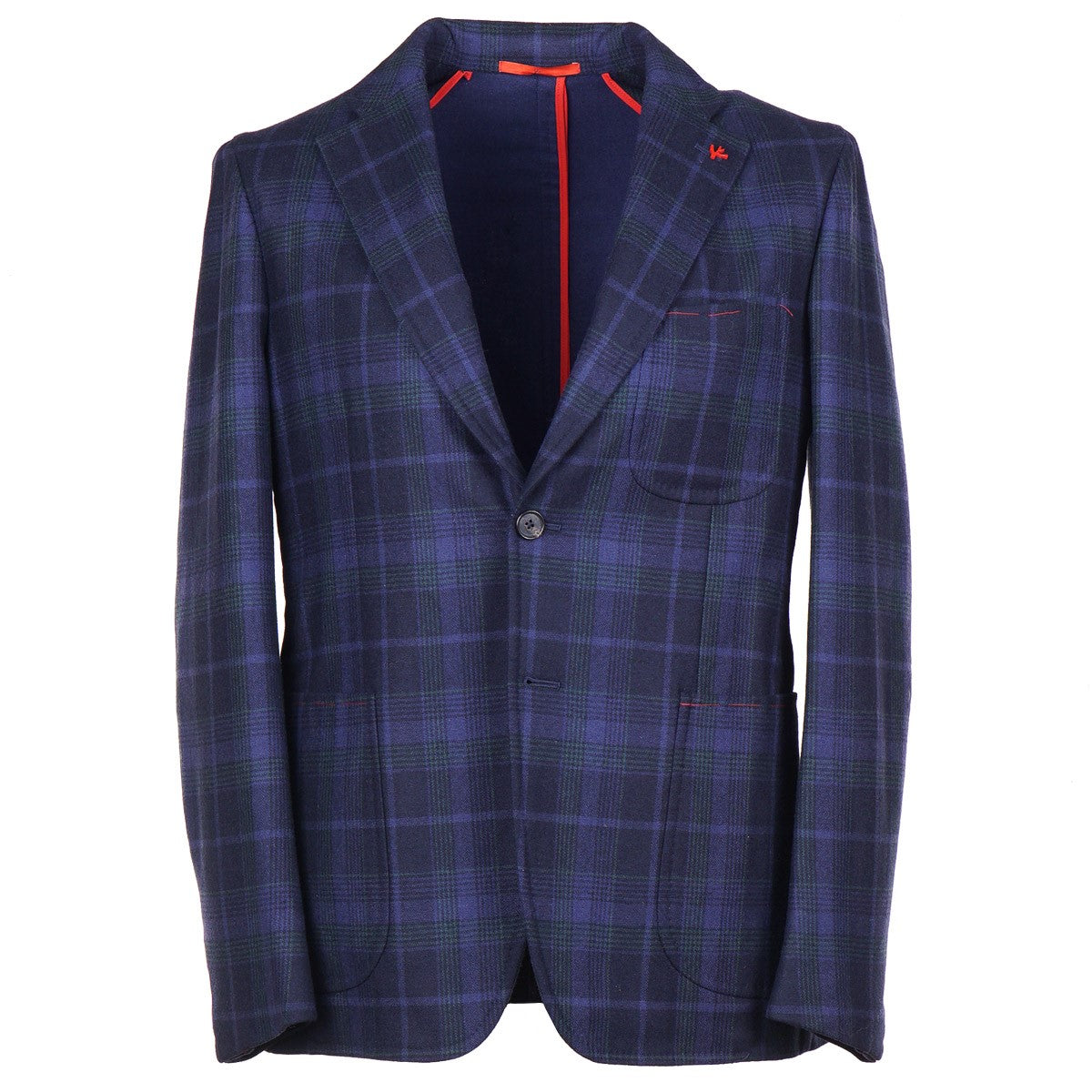 Isaia Unstructured Wool-Cashmere Sport Coat