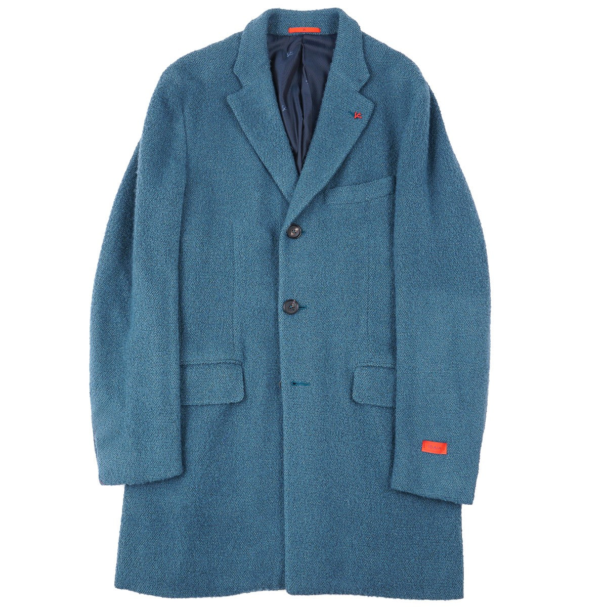 Isaia Soft Textured Cashmere-Silk Overcoat - Top Shelf Apparel