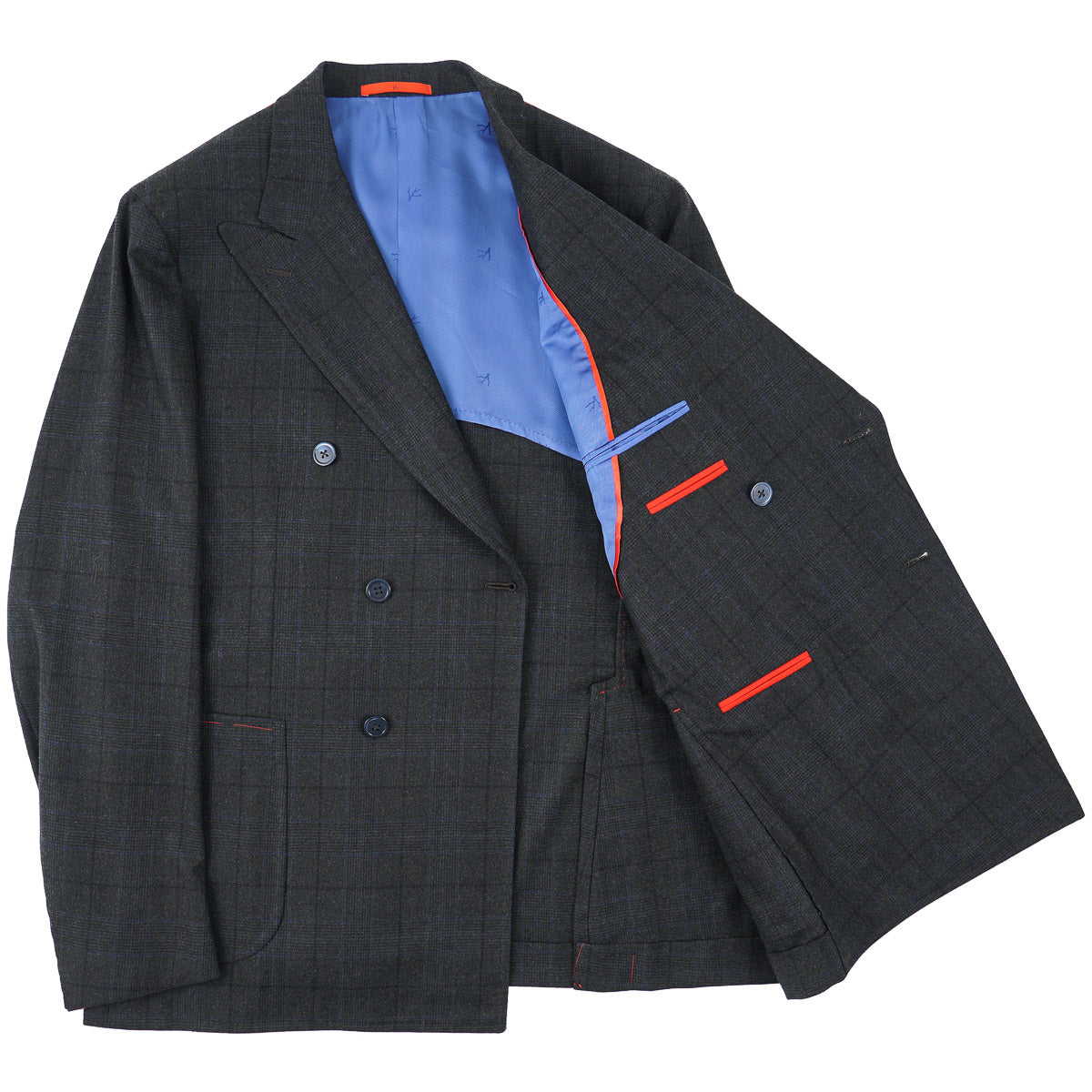 Isaia Tailored Fit Wool-Cashmere Suit - Top Shelf Apparel