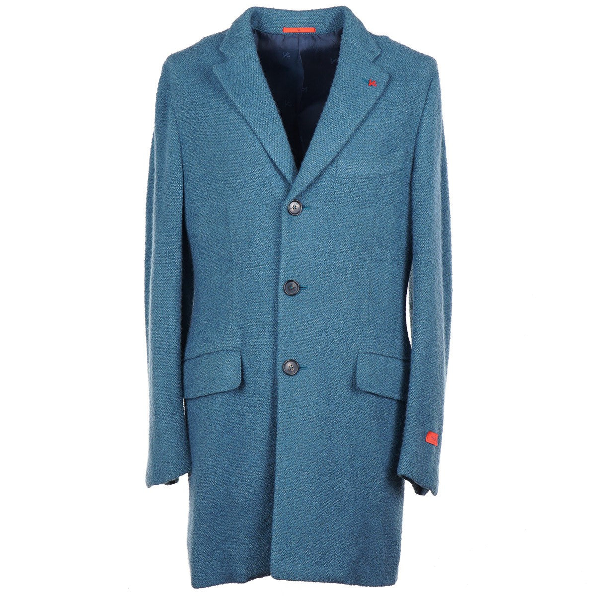Isaia Soft Textured Cashmere-Silk Overcoat - Top Shelf Apparel