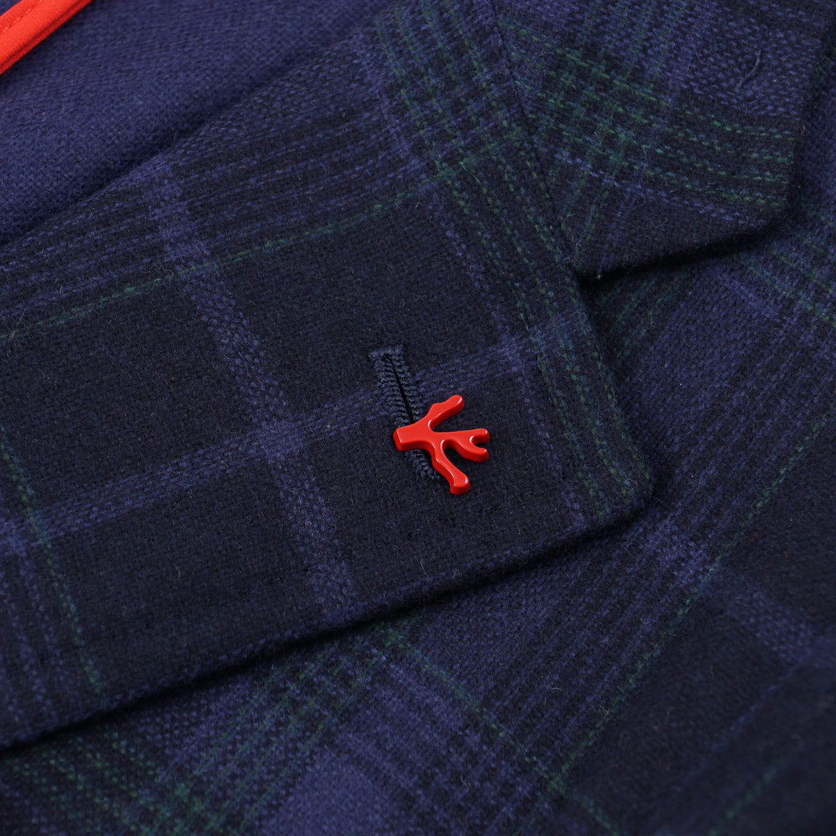 Isaia Unstructured Wool-Cashmere Sport Coat