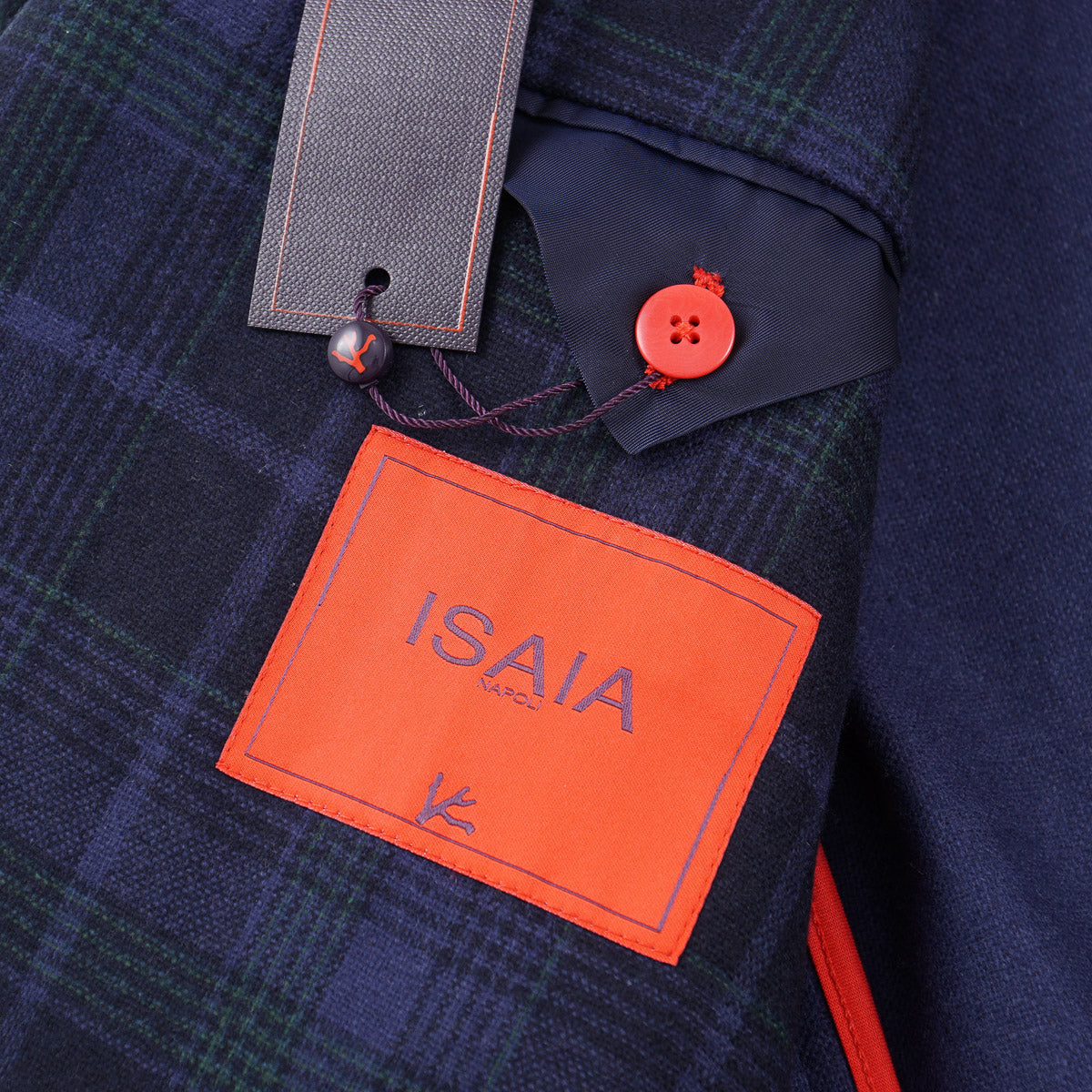 Isaia Unstructured Wool-Cashmere Sport Coat