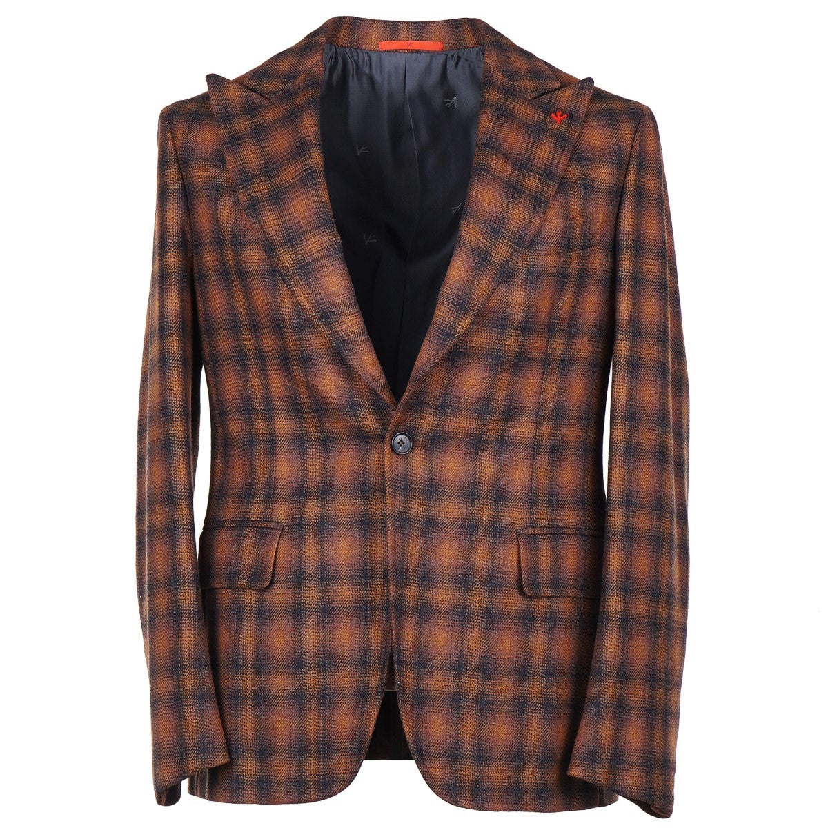 Isaia Peak Lapel Wool-Cashmere Sport Coat - Top Shelf Apparel