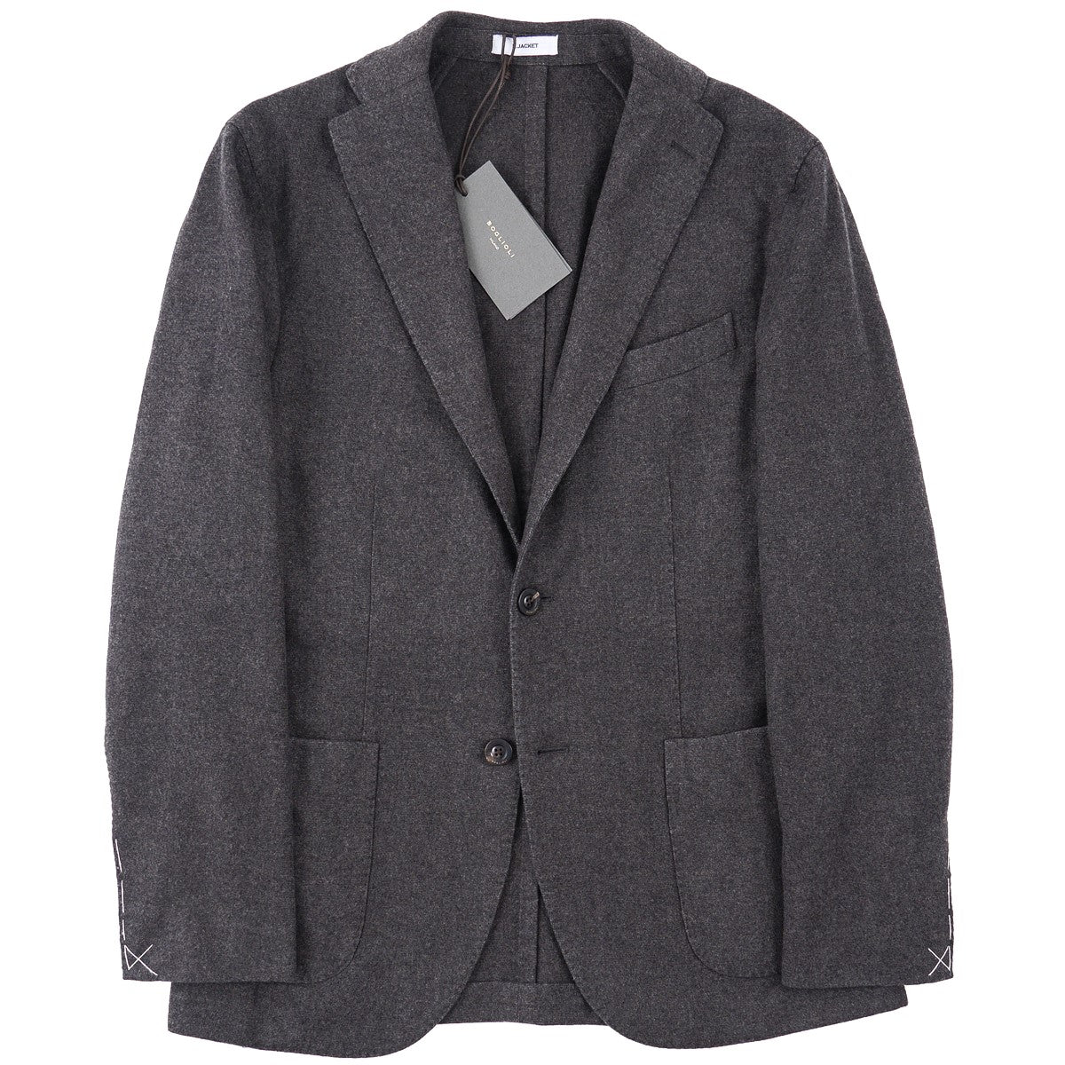 Boglioli Soft Flannel Wool K-Jacket - Top Shelf Apparel