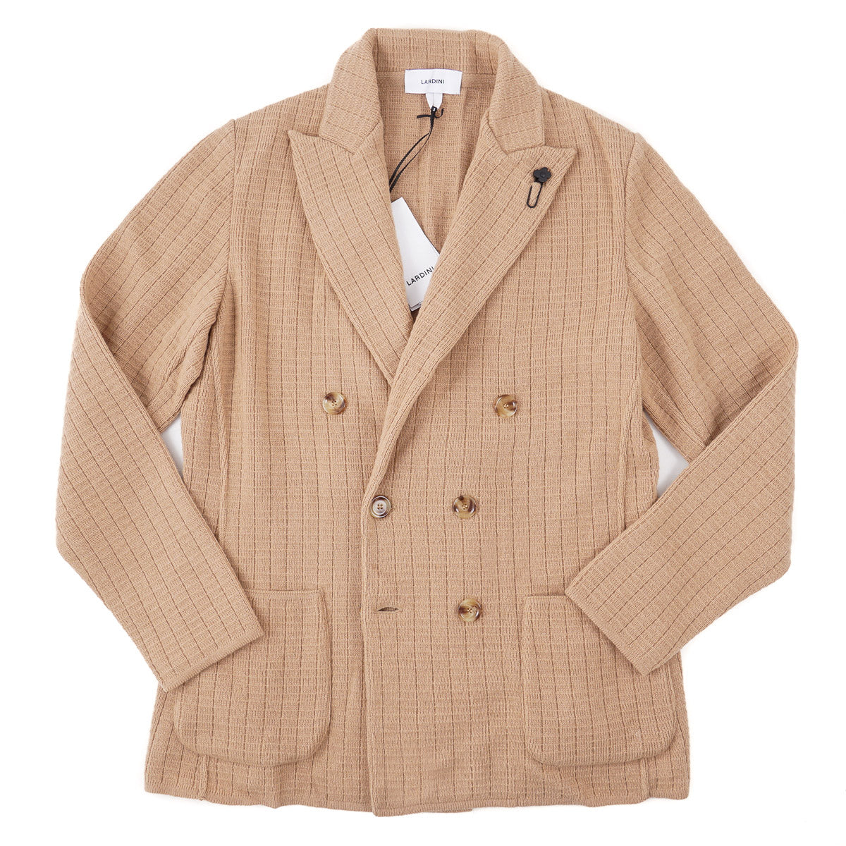 Lardini Knit Wool-Cashmere Blazer - Top Shelf Apparel