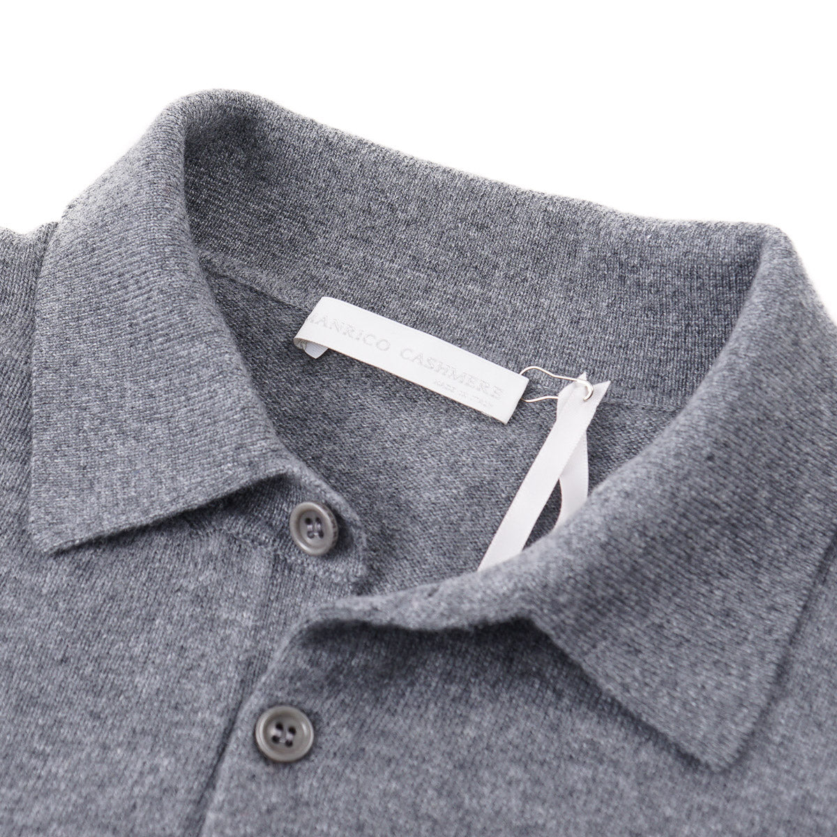 Manrico Classic-Fit Cashmere Polo Sweater - Top Shelf Apparel