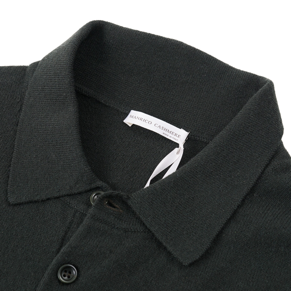 Manrico Classic-Fit Cashmere Polo Sweater - Top Shelf Apparel