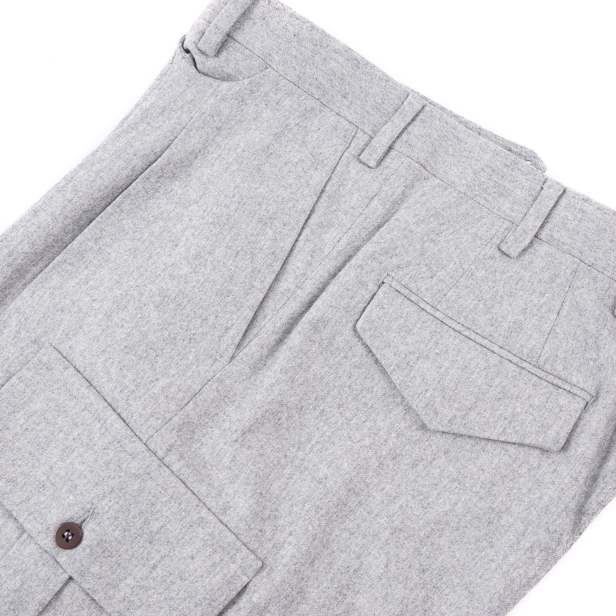 Sartorio Flannel Pants with Cargo Pockets - Top Shelf Apparel