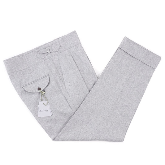 Sartorio Flannel Pants with Side Tabs - Top Shelf Apparel
