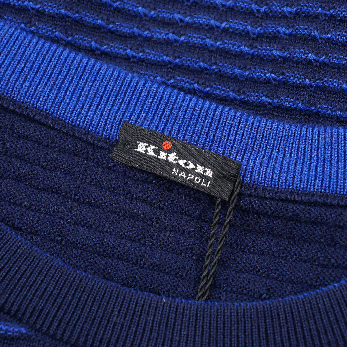 Kiton Striped Knit Cashmere Sweater - Top Shelf Apparel