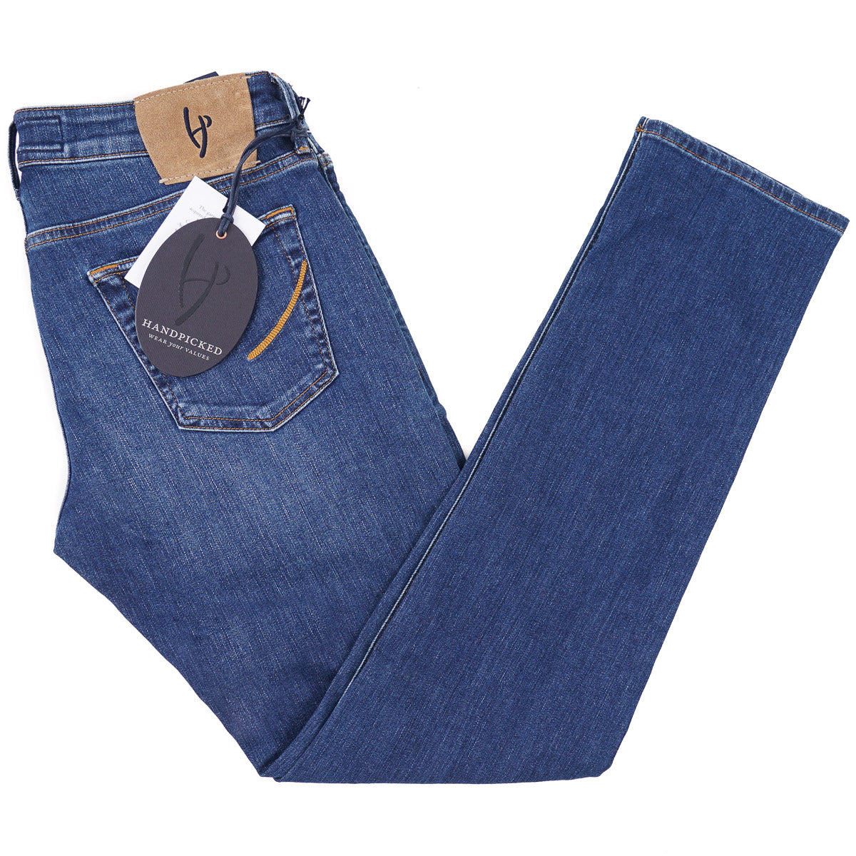 Handpicked 'Parma' Slim Straight Denim Jeans - Top Shelf Apparel