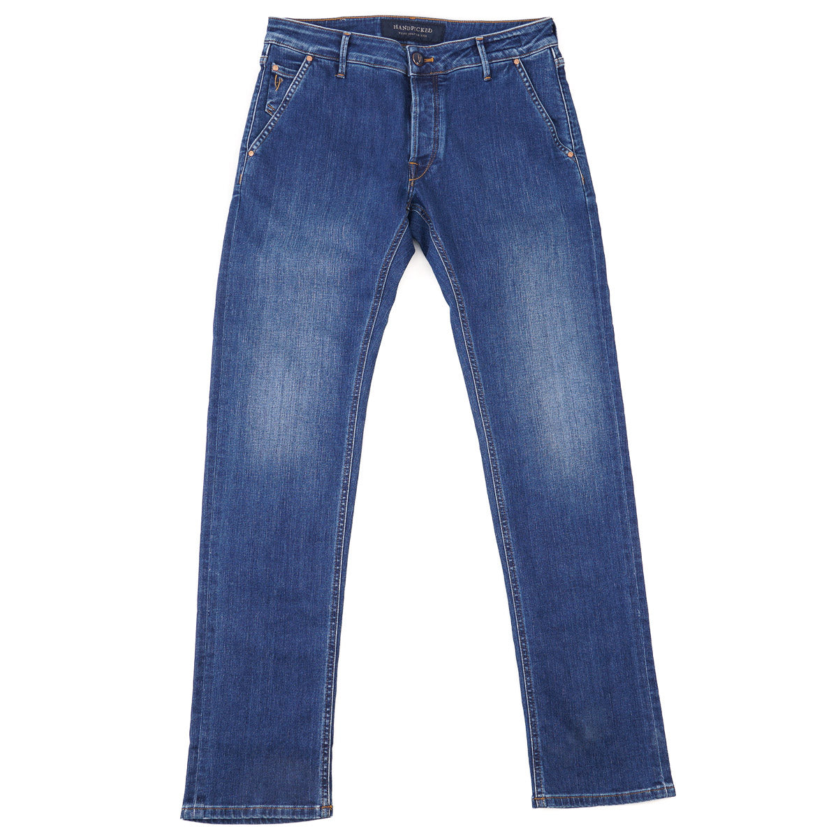 Handpicked 'Parma' Slim Straight Denim Jeans - Top Shelf Apparel