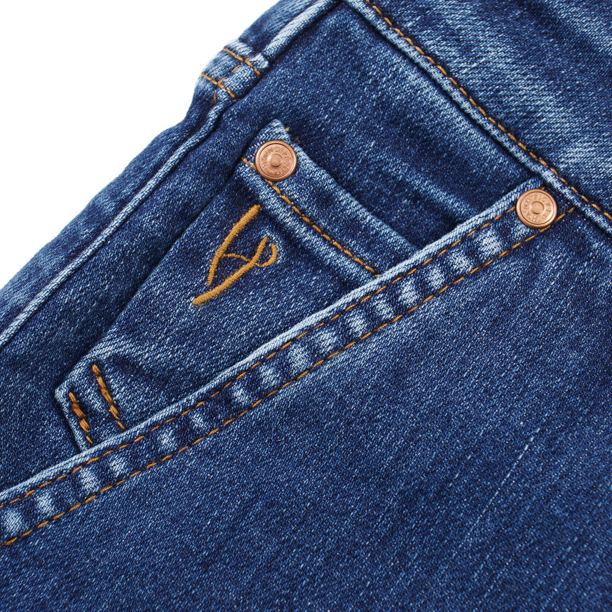 Handpicked 'Parma' Slim Straight Denim Jeans - Top Shelf Apparel