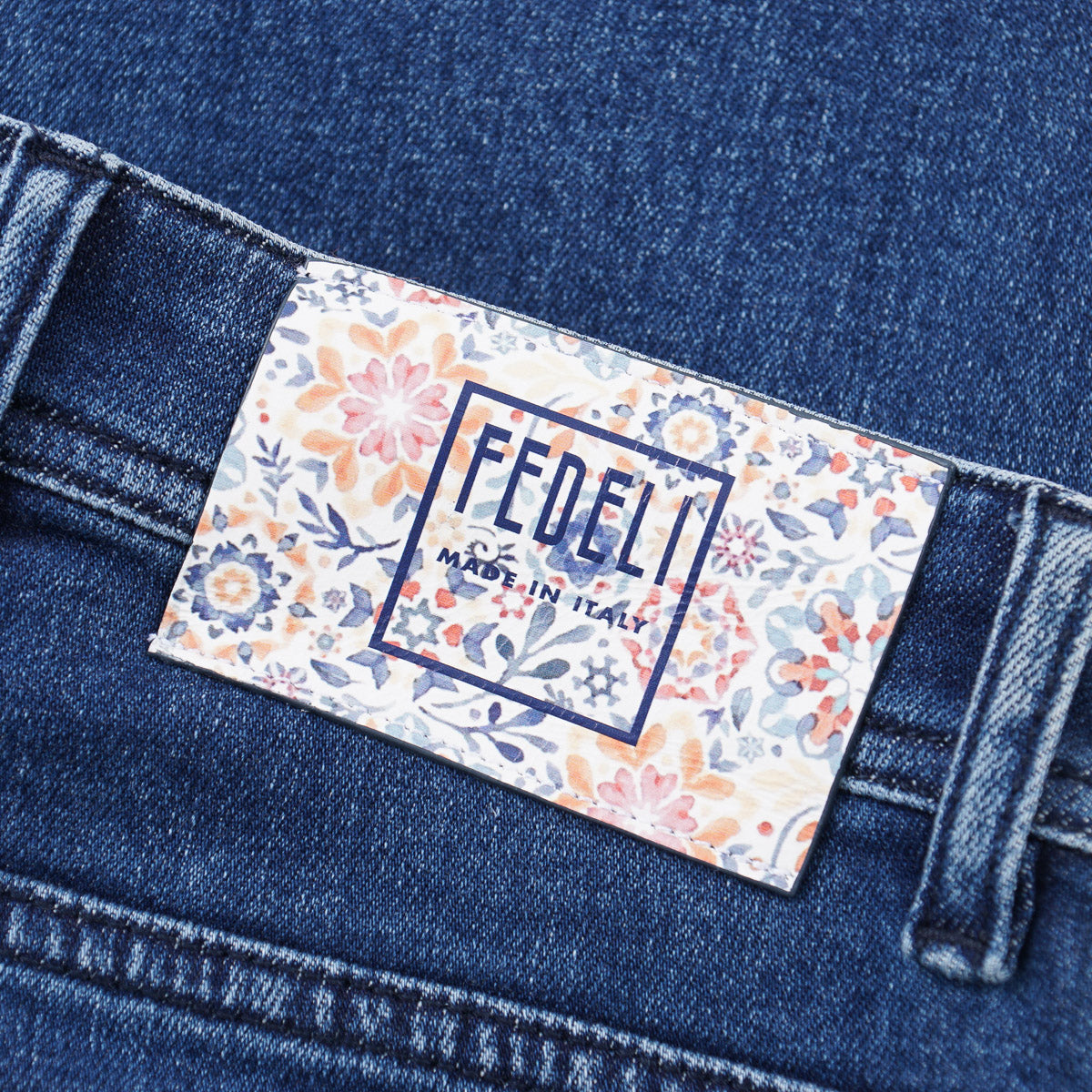 Fedeli Tailored-Fit Cotton-Cashmere Jeans - Top Shelf Apparel