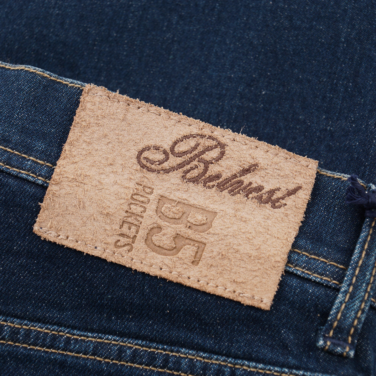 Belvest Classic Straight Fit Denim Jeans - Top Shelf Apparel