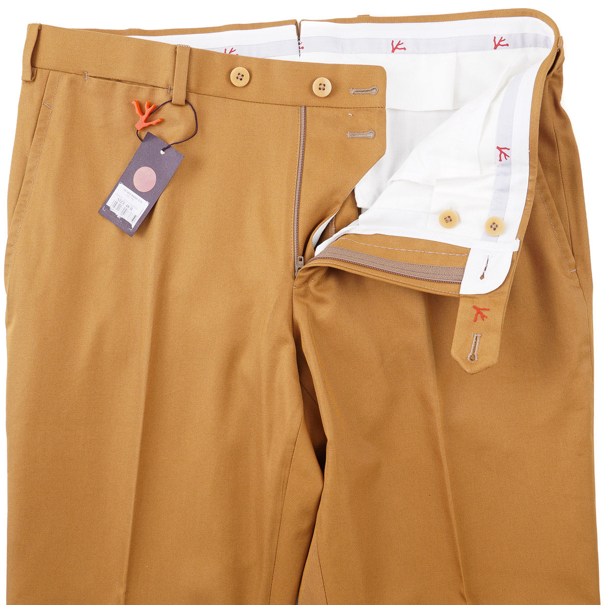 Isaia 'Sanita' Slim-Fit Cotton Pants - Top Shelf Apparel