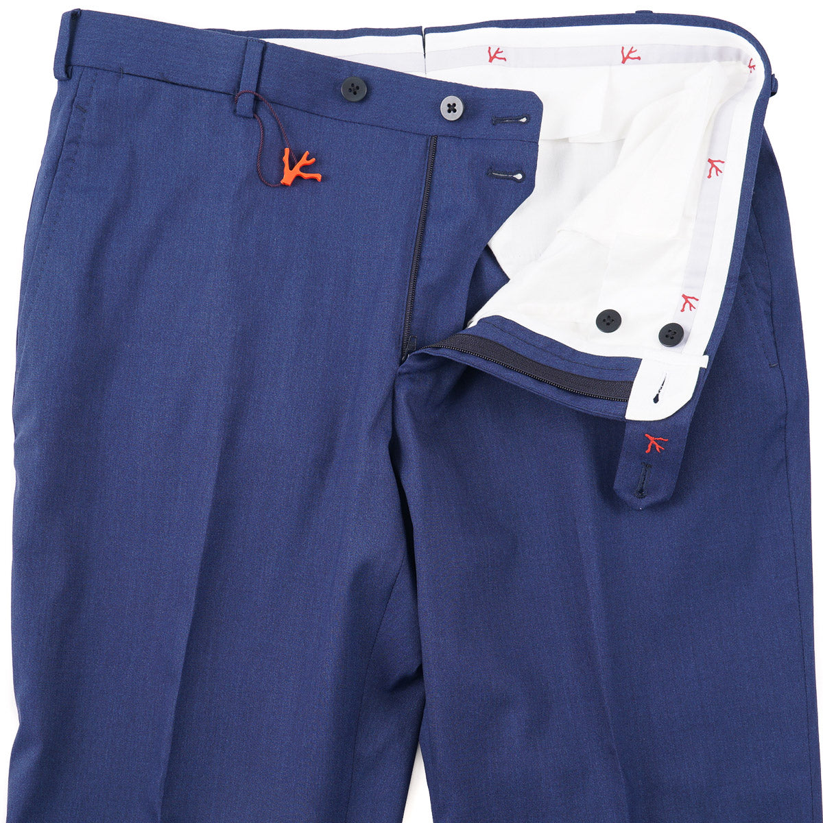 Isaia 'Sanita' Slim Wool-Silk Pants - Top Shelf Apparel