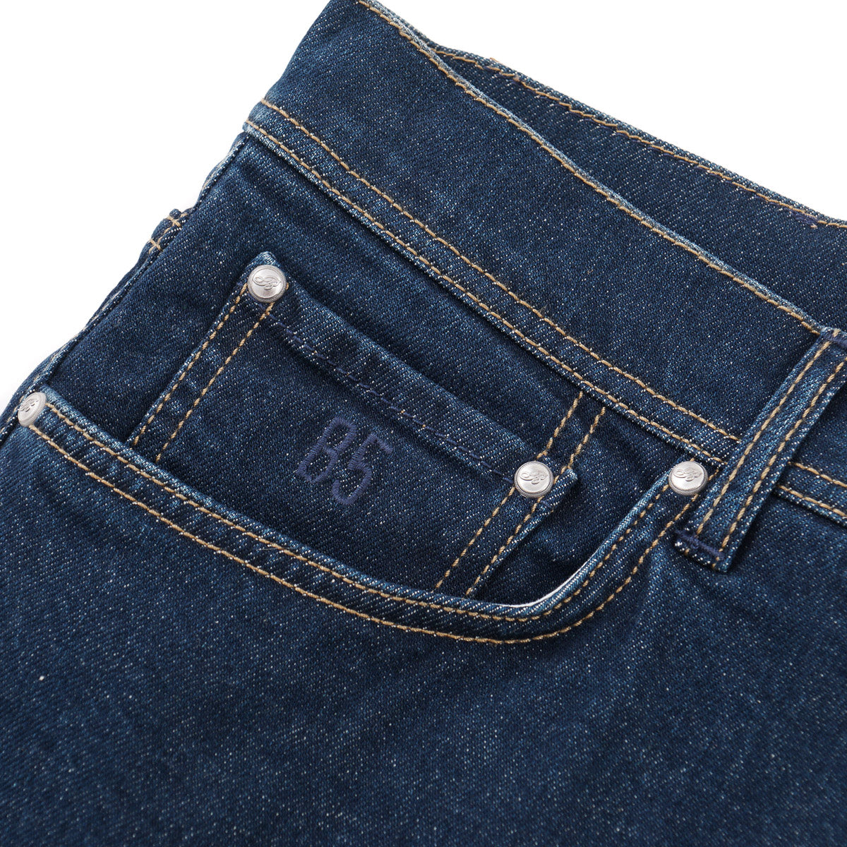Belvest Classic Straight Fit Denim Jeans - Top Shelf Apparel