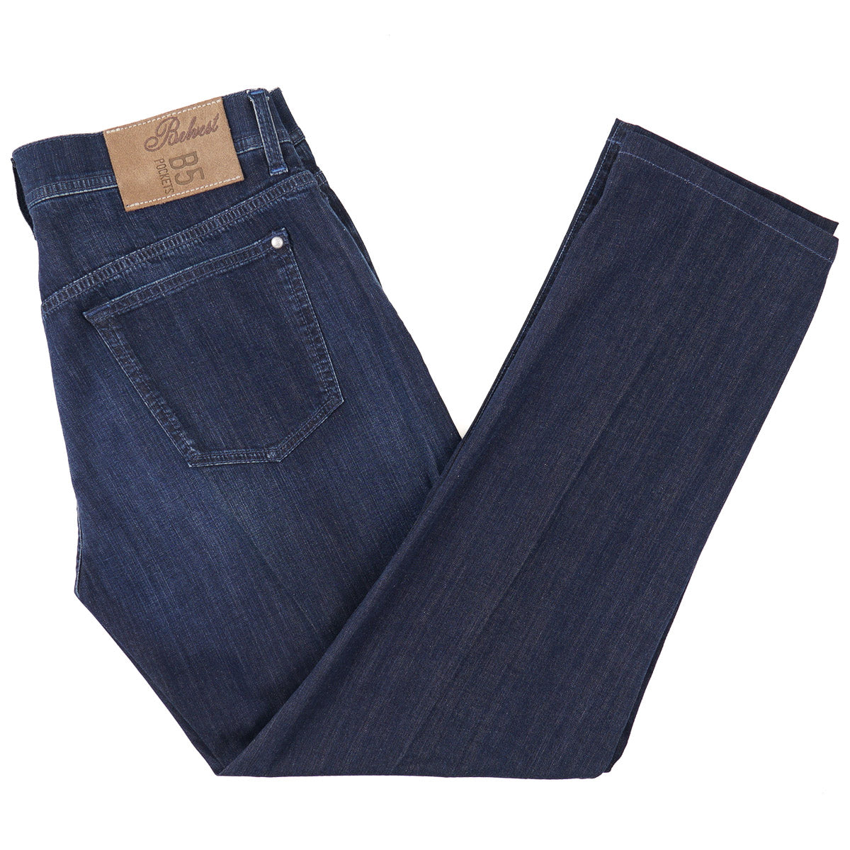 Belvest Classic Straight Fit Denim Jeans - Top Shelf Apparel