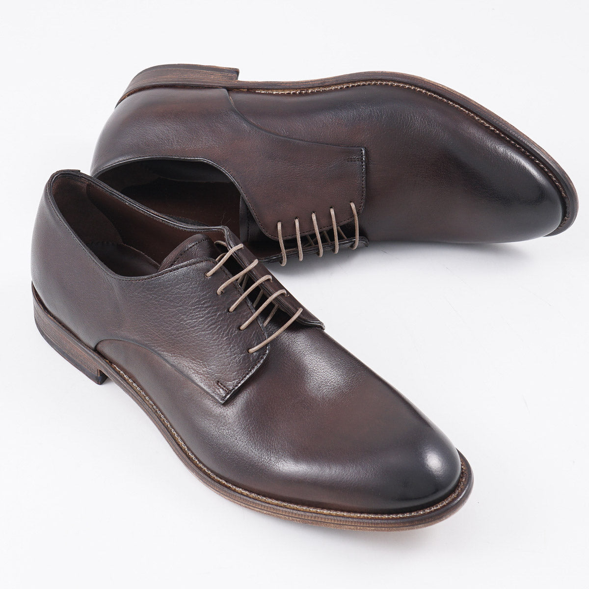 Sutor Mantellassi Buffalo Leather Derby – Top Shelf Apparel