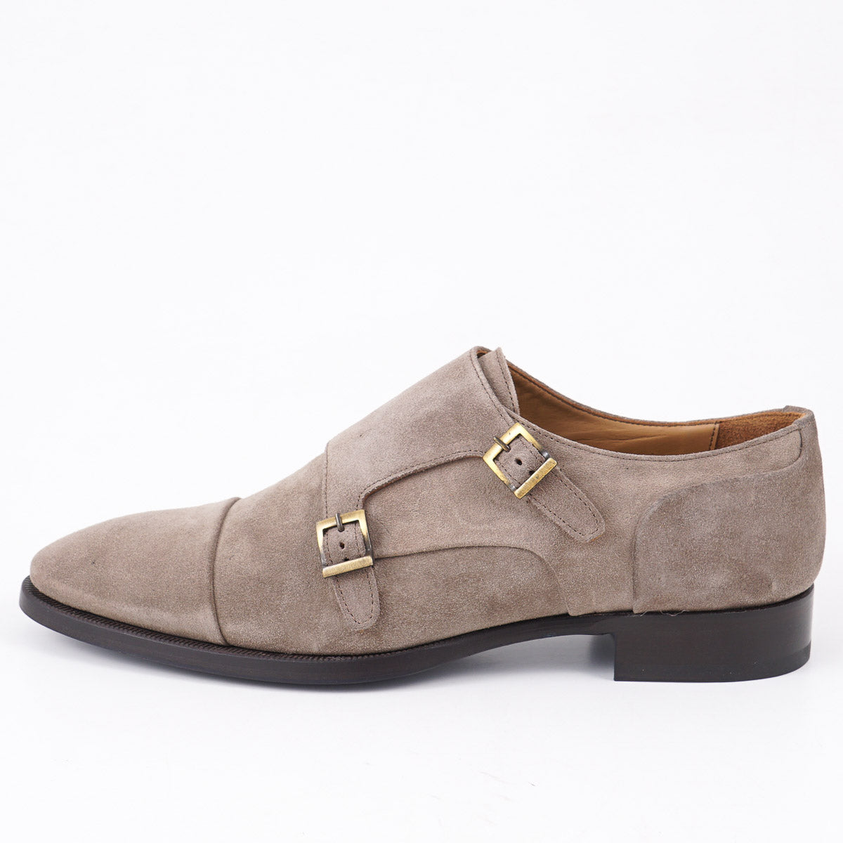 Sutor Mantellassi Calf Suede Double Monk - Top Shelf Apparel