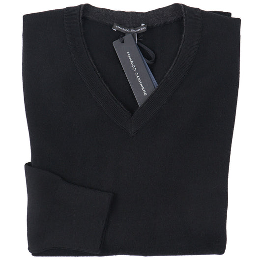 Manrico Slim-Fit Stretch Knit Cashmere Sweater