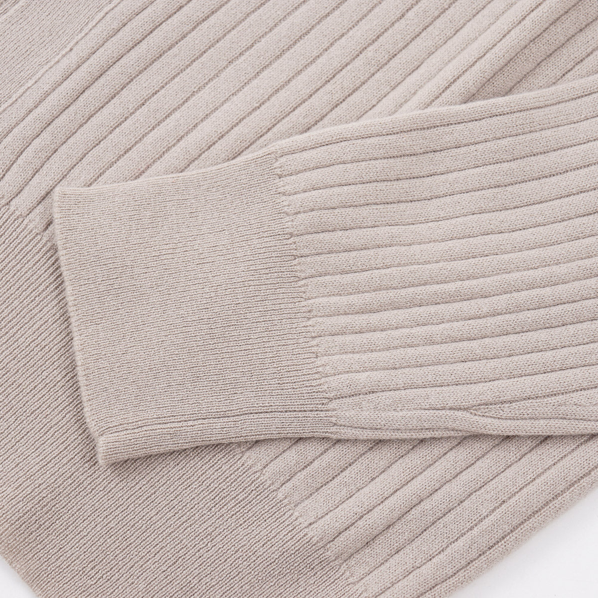 Manrico Rib Knit Cashmere Cardigan Sweater - Top Shelf Apparel