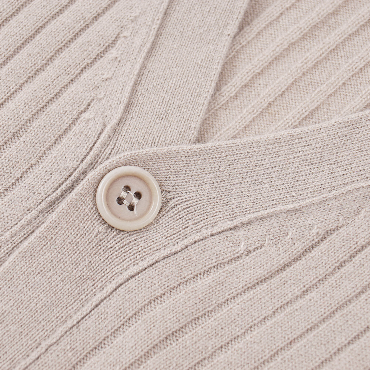 Manrico Rib Knit Cashmere Cardigan Sweater - Top Shelf Apparel