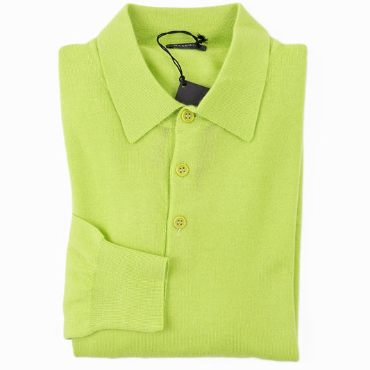 Manrico Lightweight Cashmere Polo Sweater