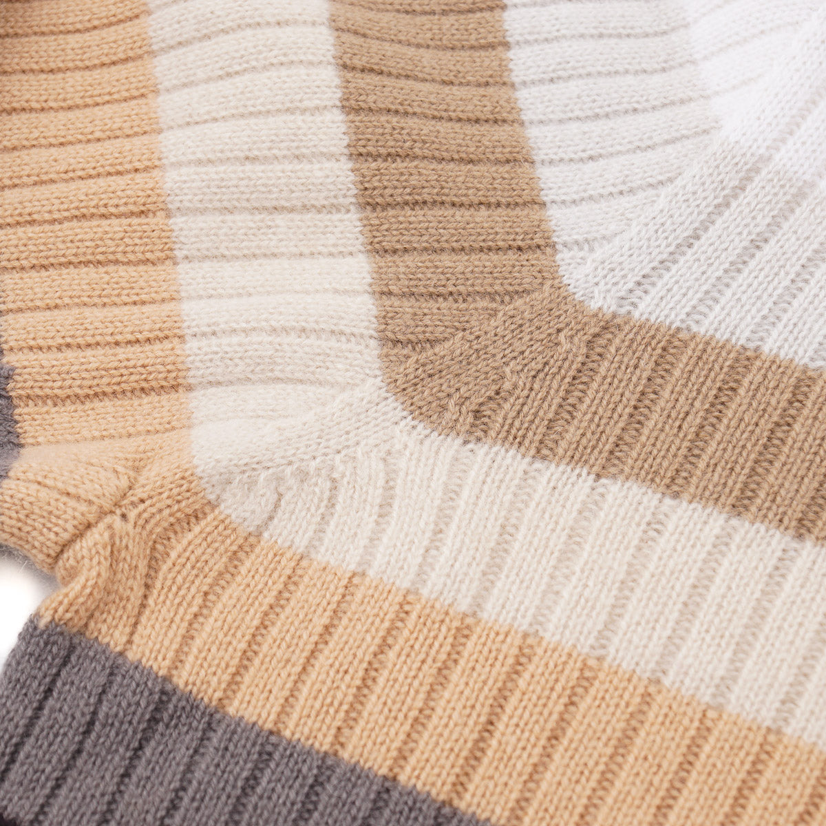 Drumohr Multi-Striped Cashmere Sweater - Top Shelf Apparel