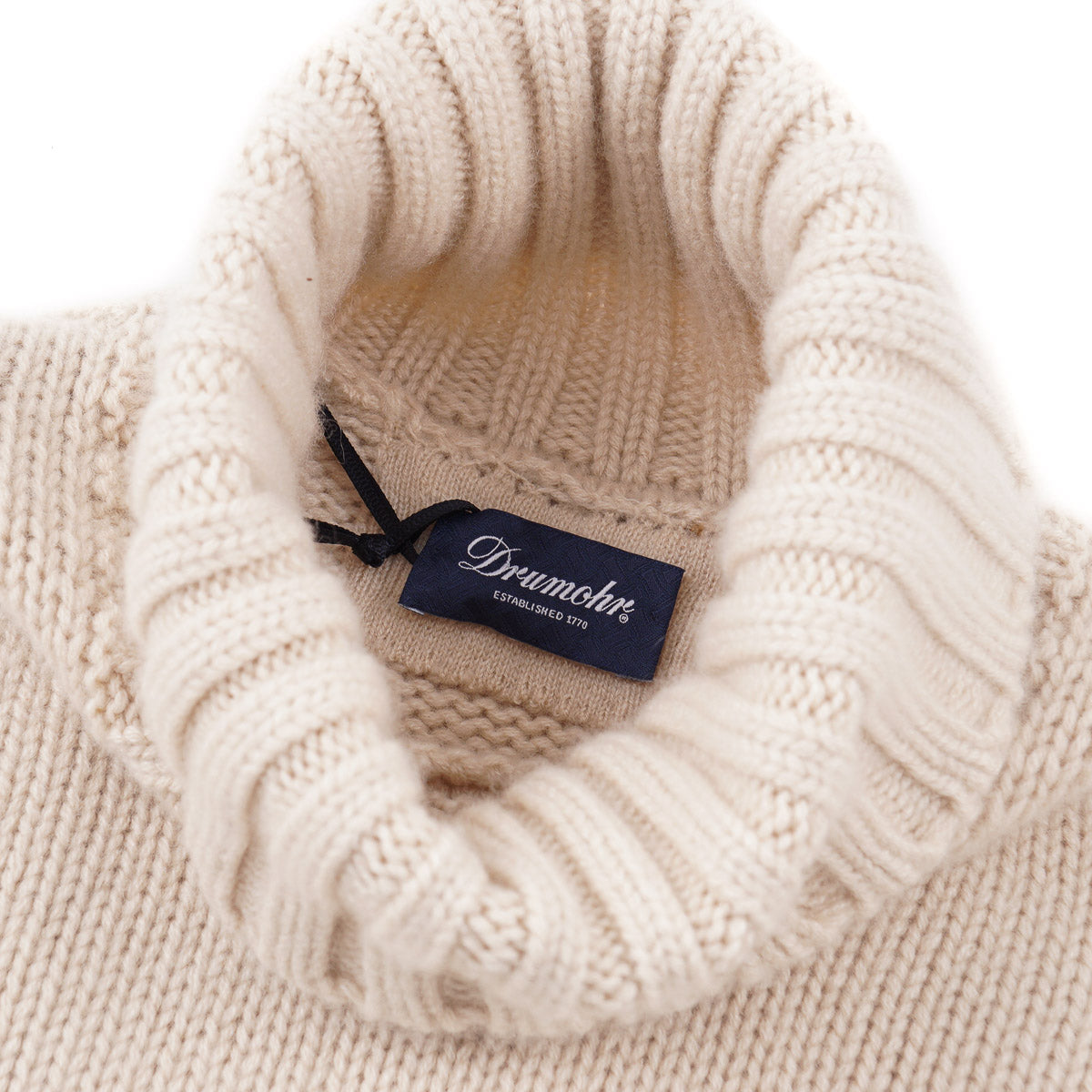 Drumohr Plush Cashmere Turtleneck Sweater - Top Shelf Apparel