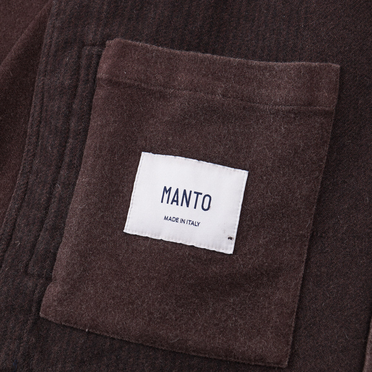 Manto Flannel Cashmere Shirt-Jacket