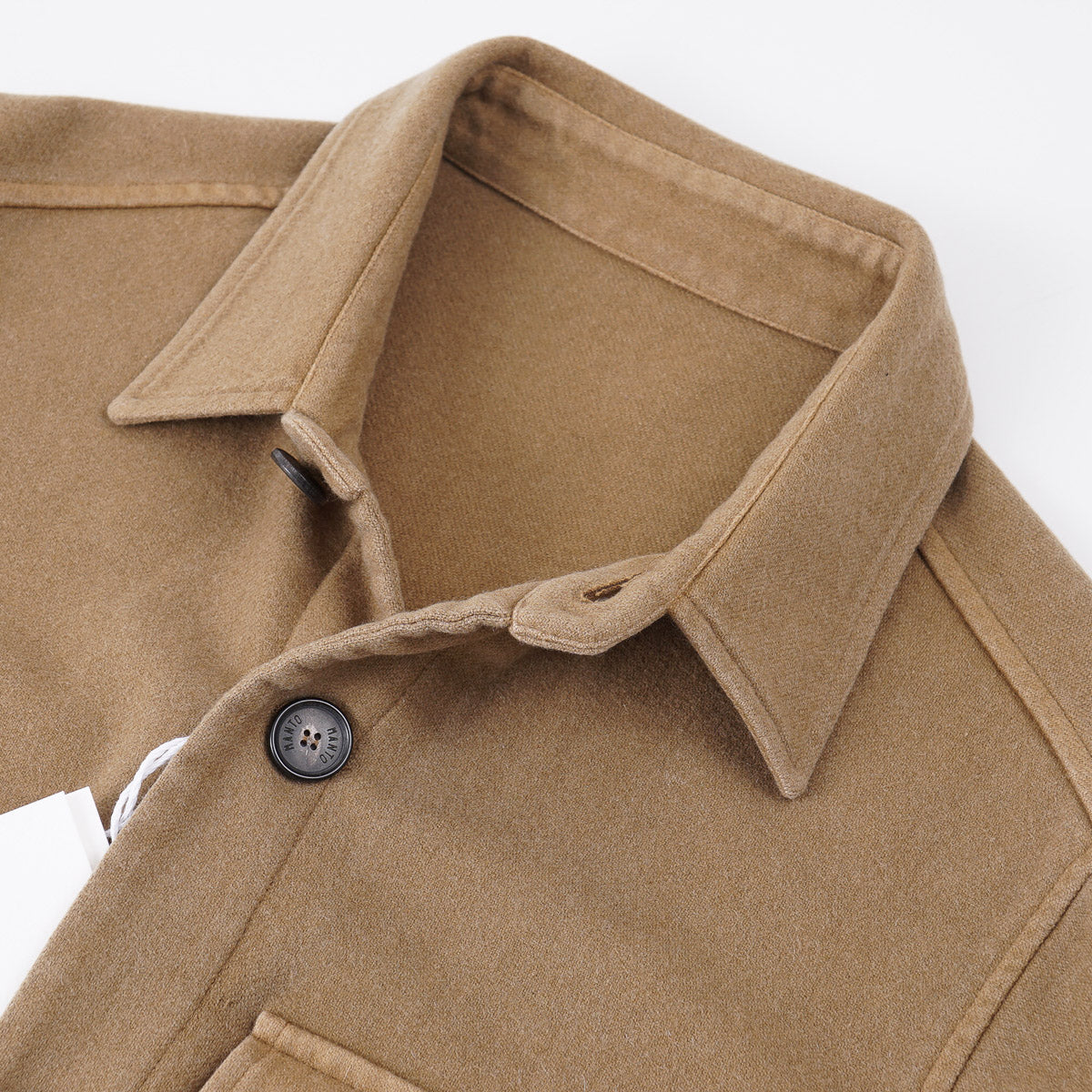 Manto Flannel Cashmere Shirt-Jacket