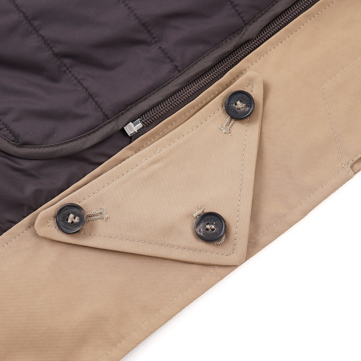 Manto Overcoat with Quilted Liner