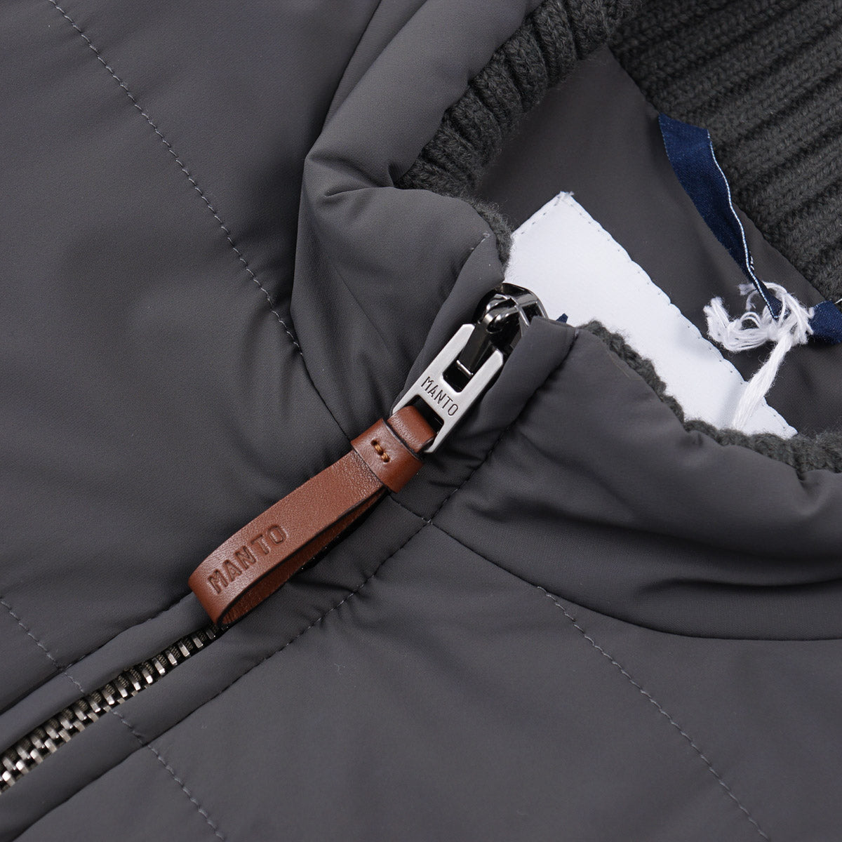 Manto Jacket with Detachable Cashmere Sleeves