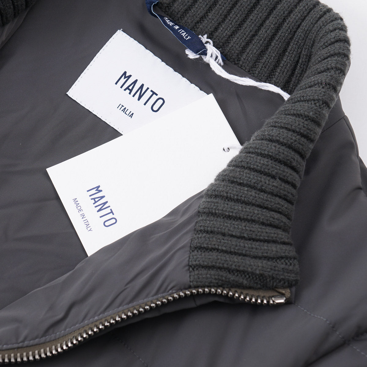 Manto Jacket with Detachable Cashmere Sleeves