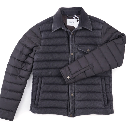 Manto Flannel Cashmere Down Jacket