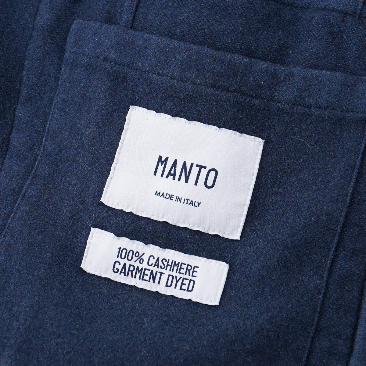 Manto Flannel Cashmere Field Blazer