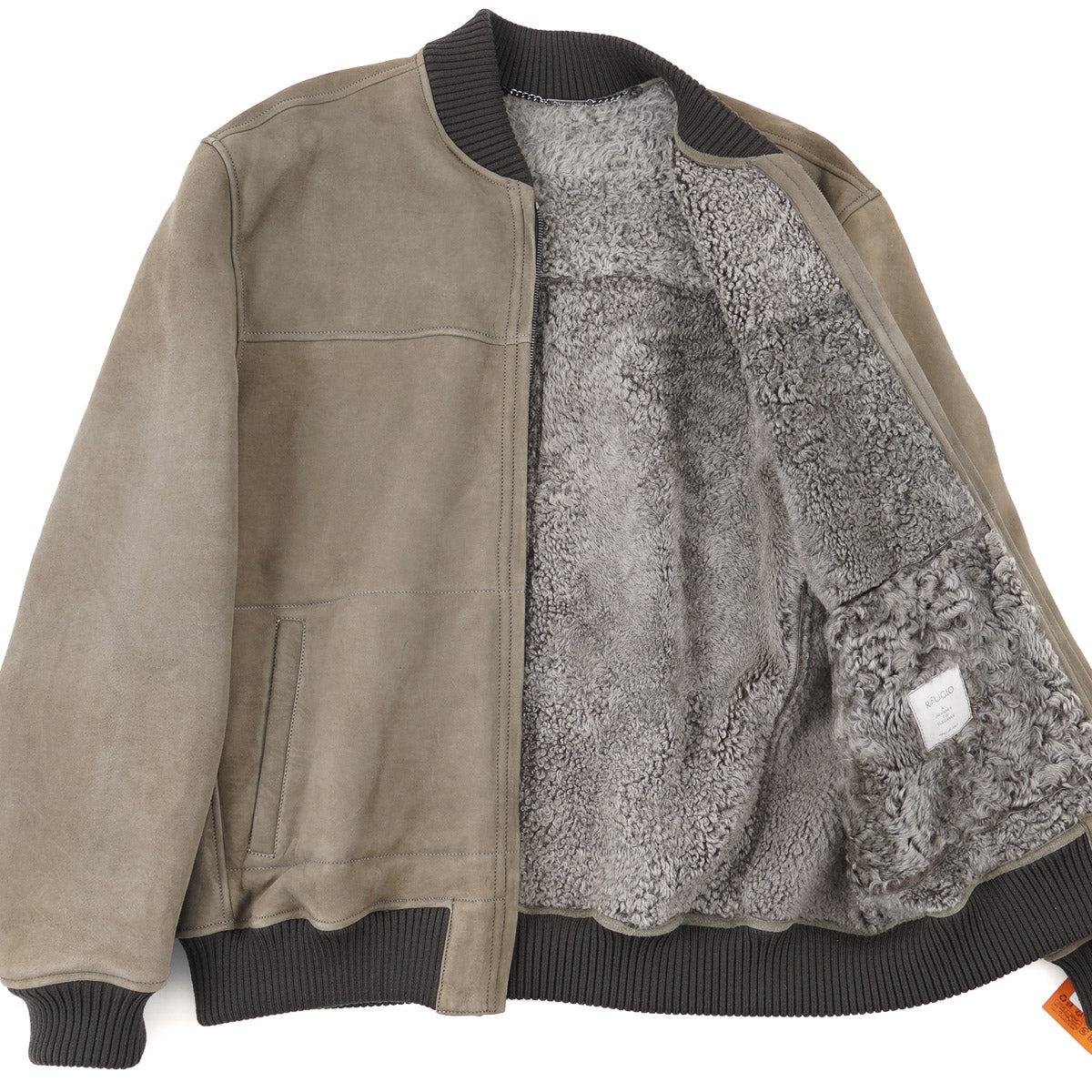 Rifugio Shearling Leather Bomber Jacket