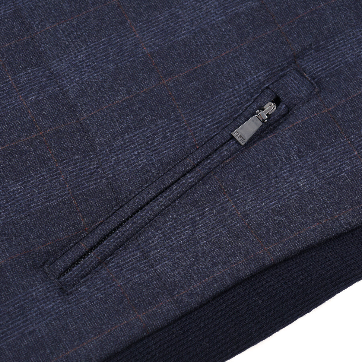 Manto Wool Vest with Knit Details