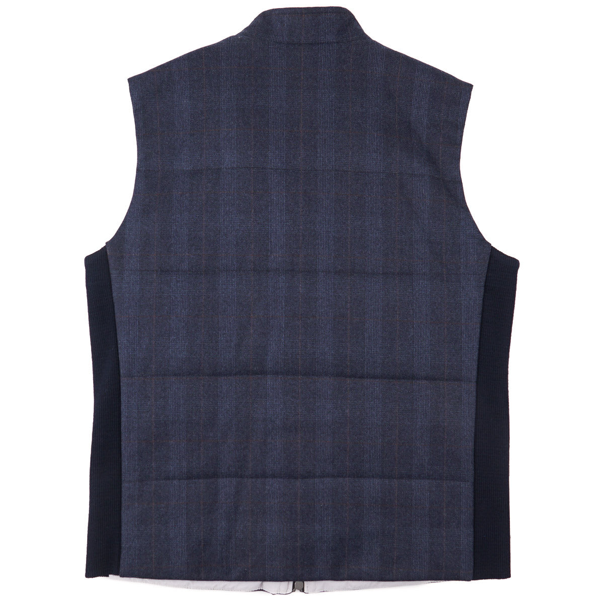 Manto Wool Vest with Knit Details