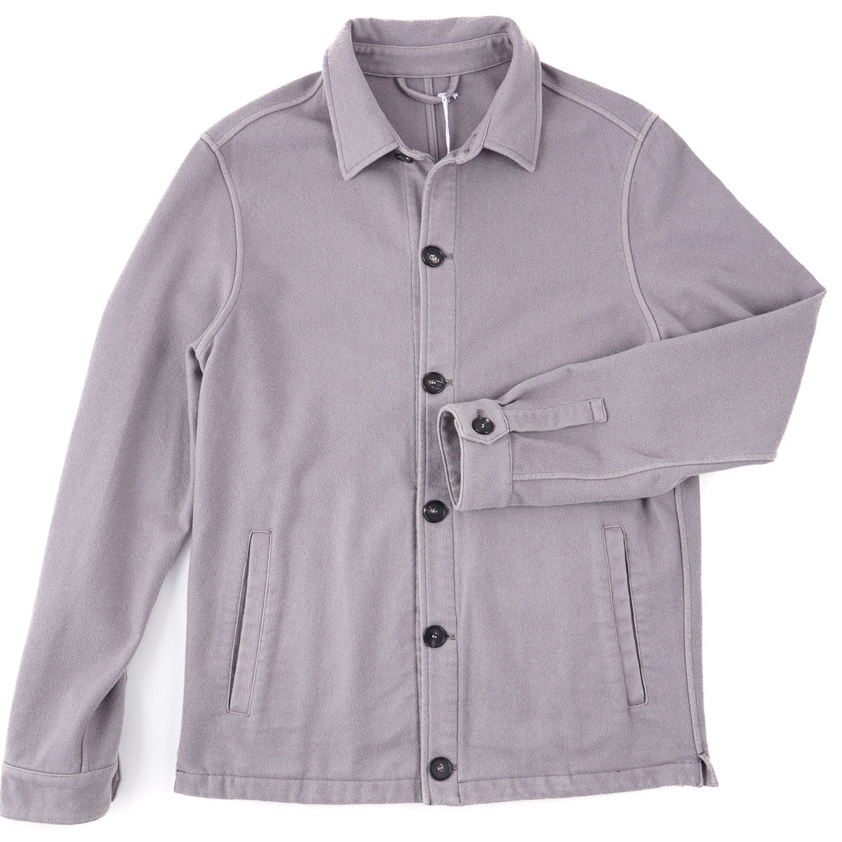 Manto Unlined Flannel Cashmere Jacket