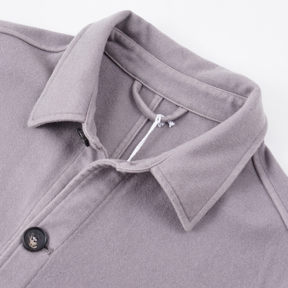 Manto Unlined Flannel Cashmere Jacket