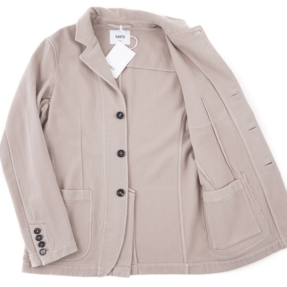 Manto Flannel Wool Blazer-Jacket