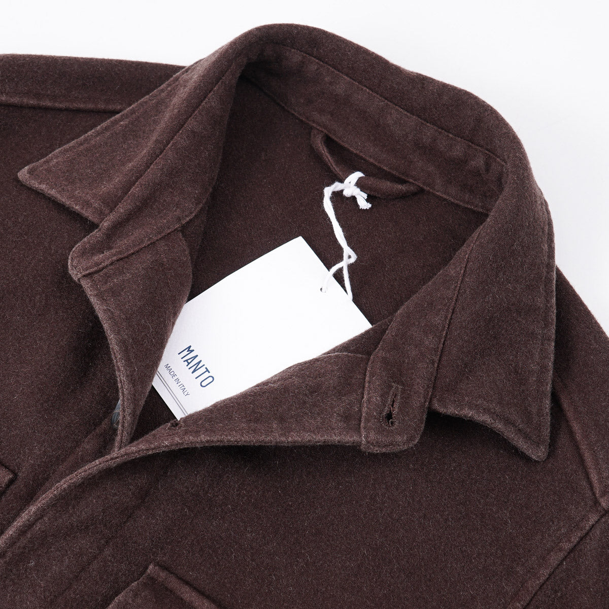 Manto Flannel Cashmere Shirt-Jacket