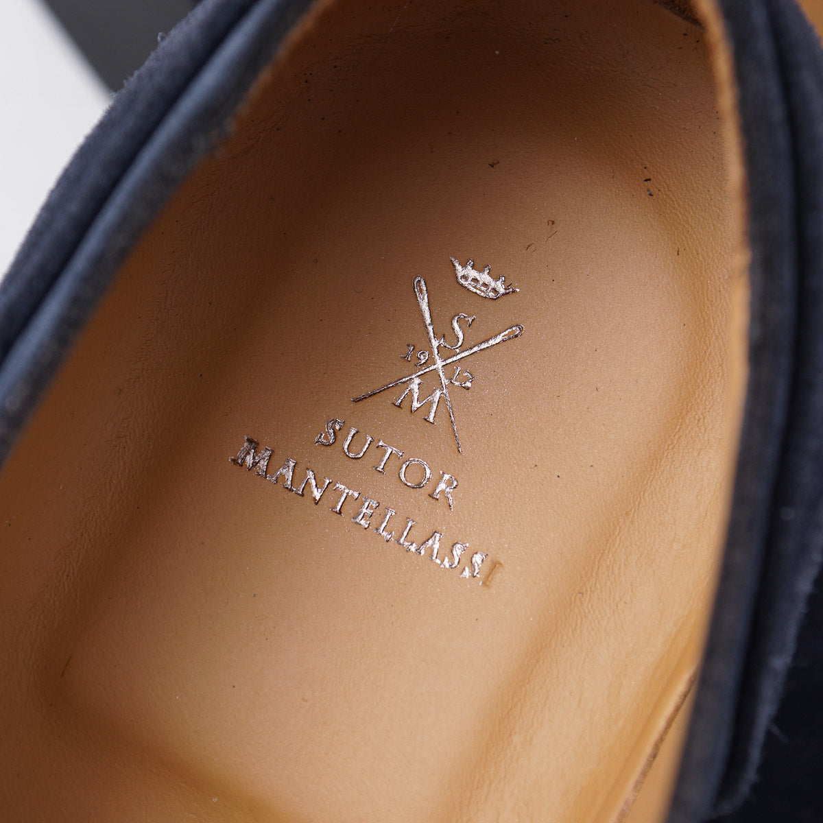 Sutor Mantellassi Calf Suede Double Monk - Top Shelf Apparel