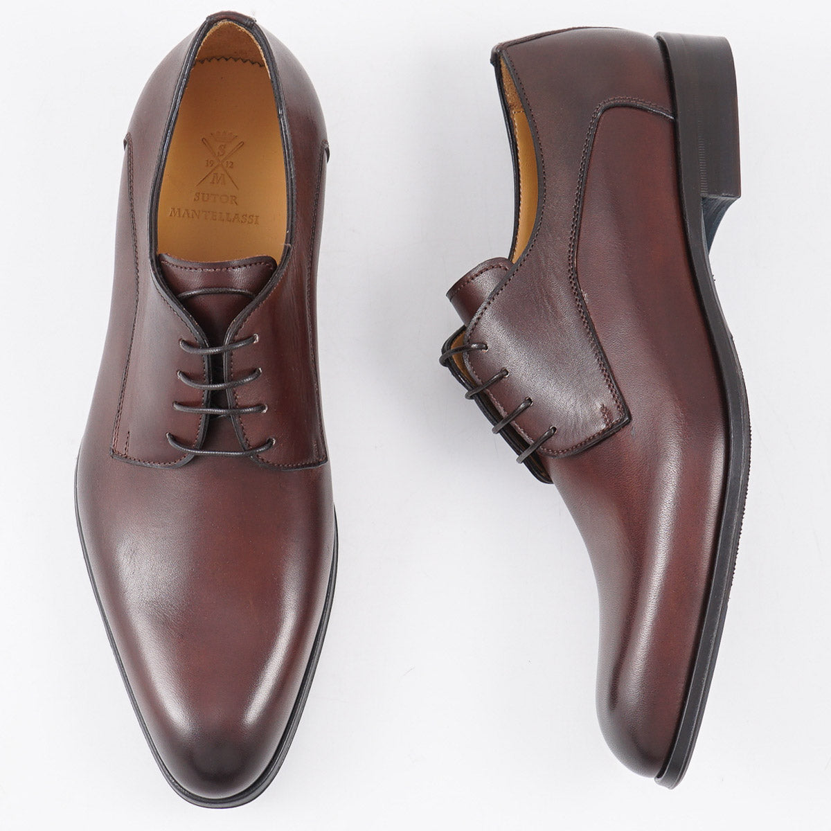 Sutor Mantellassi Calf Leather Derby - Top Shelf Apparel