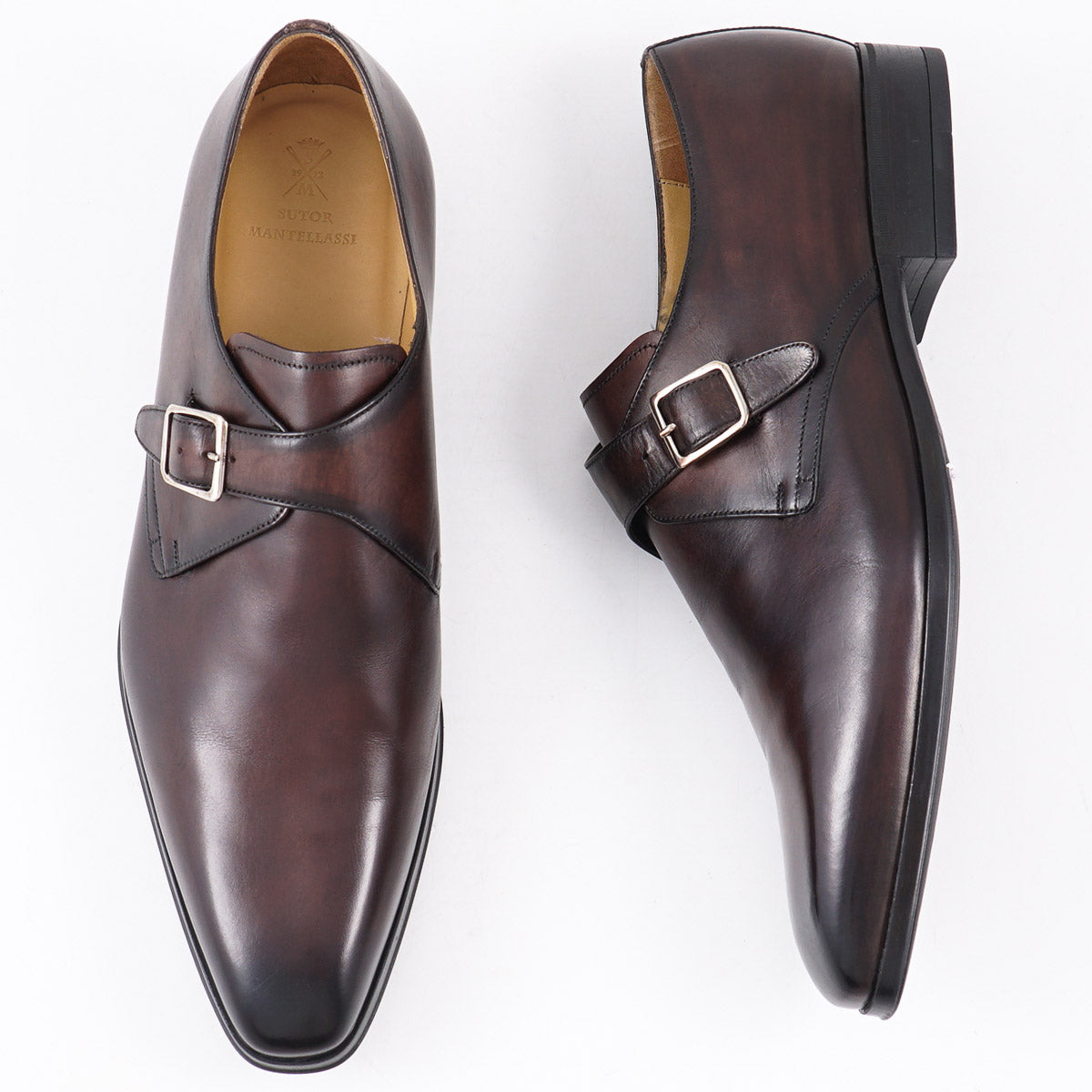 Sutor Mantellassi Calf Leather Monk Strap - Top Shelf Apparel