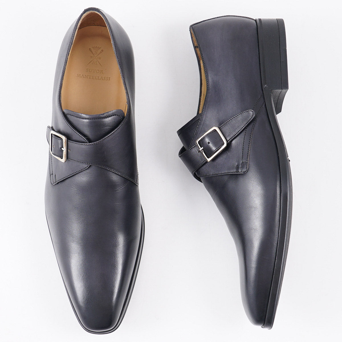 Sutor Mantellassi Calf Leather Monk Strap - Top Shelf Apparel